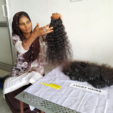 Curly 10" inches 1 bundle