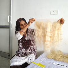 Blonde 12" inch 1 Piece 13*4 Frontal