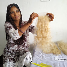 Blonde 12" inch 1 Piece 4*4 Closure