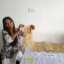 Blonde 12" inch 1 Piece 4*4 Closure